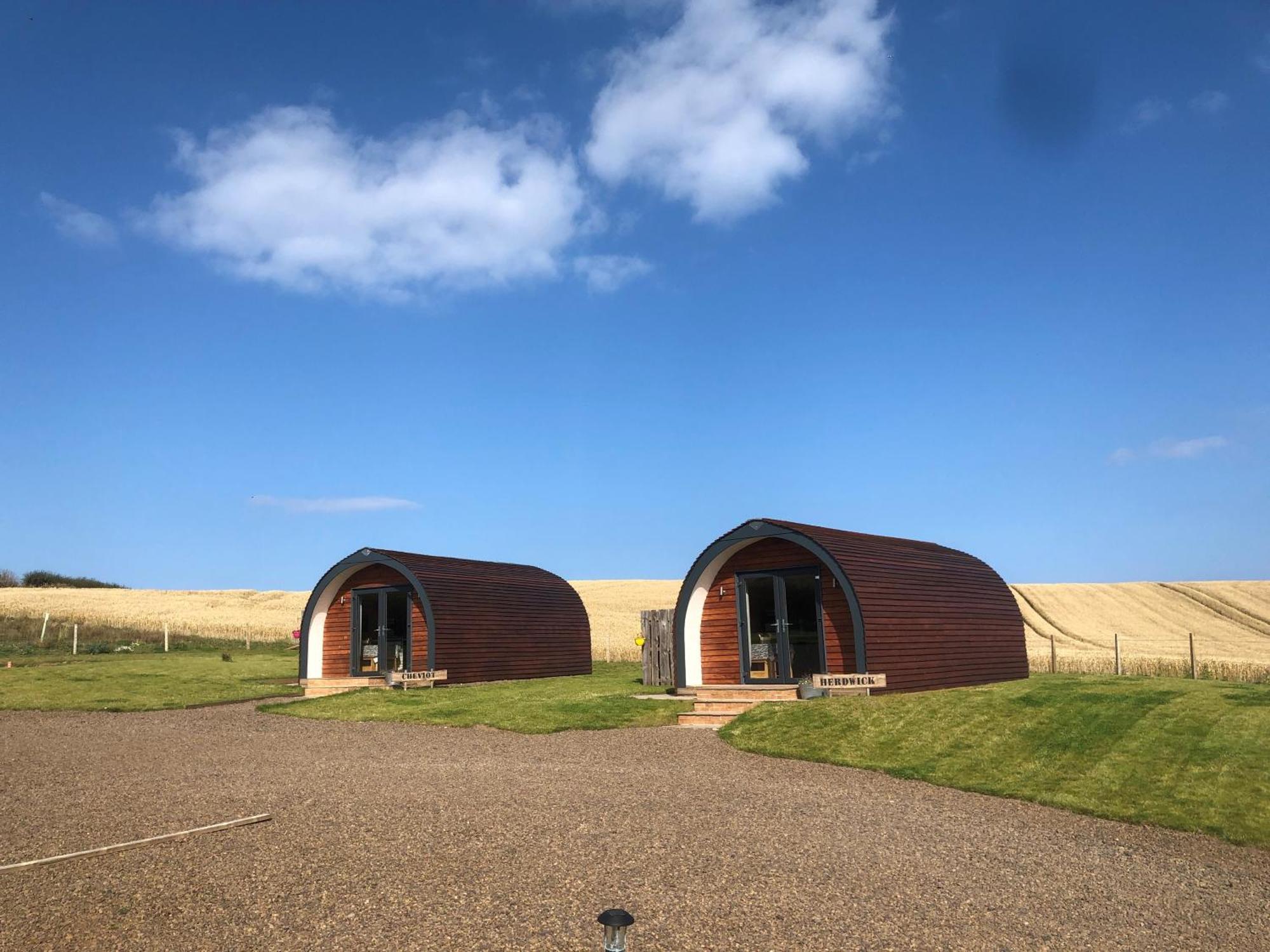 شقة Milldown Glamping Coldingham المظهر الخارجي الصورة